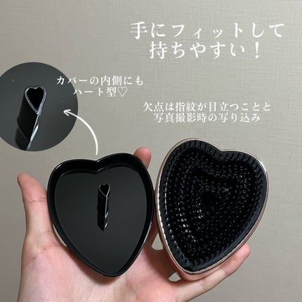 リファ ハートブラシ/ReFa/頭皮ケアを使ったクチコミ(4枚目)