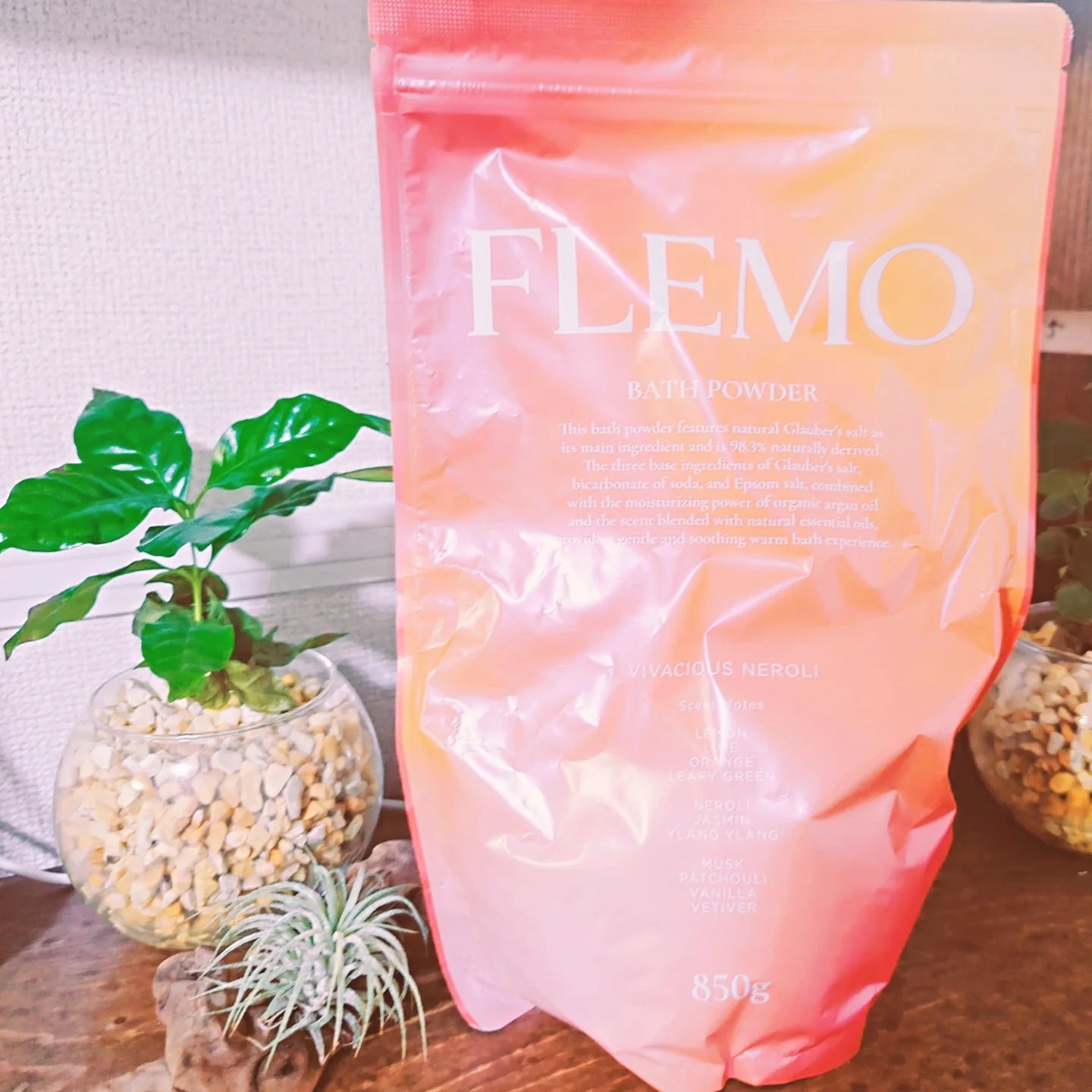 フレモ バスパウダー ビバシャスネロリ/FLEMO/無機塩系入浴剤を使ったクチコミ（1枚目）