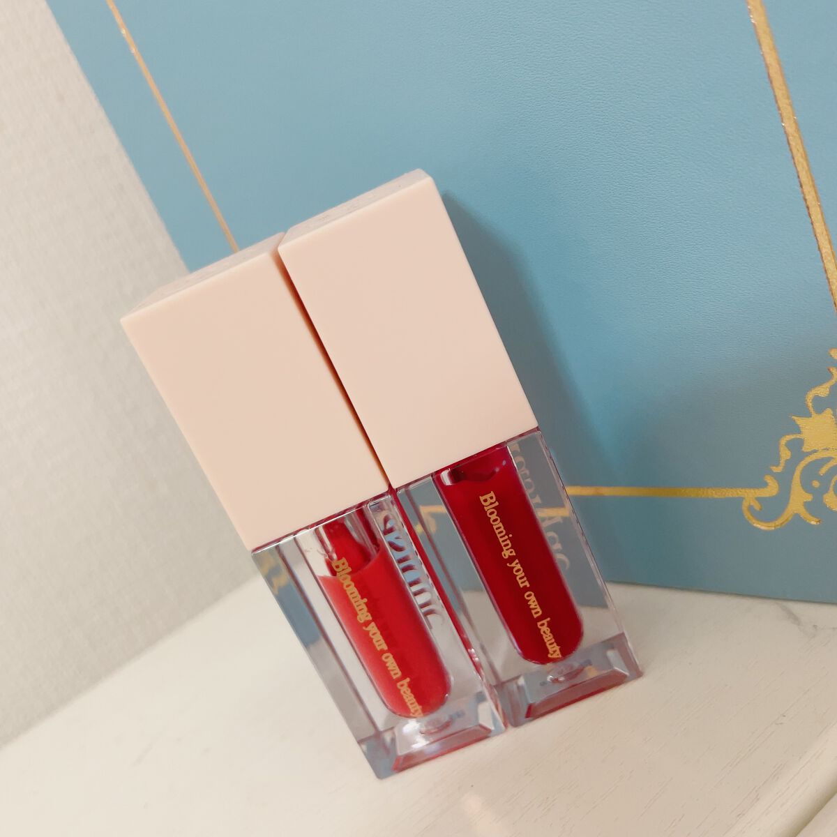 ウォーターグロスティント/dasique/リップティントを使ったクチコミ(1枚目)