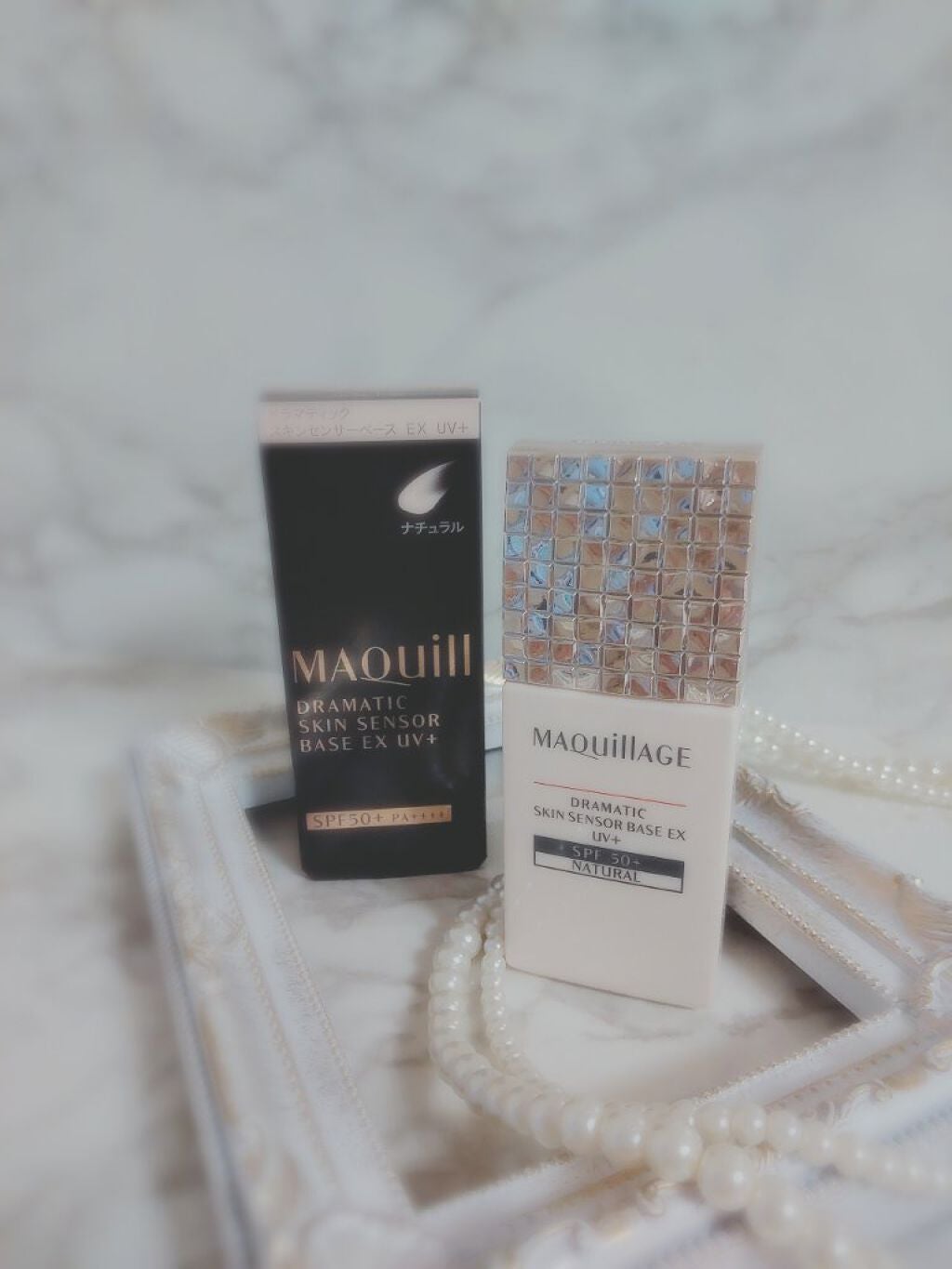 ドラマティックスキンセンサーベース EX UV+/マキアージュ/化粧下地を使ったクチコミ(1枚目)