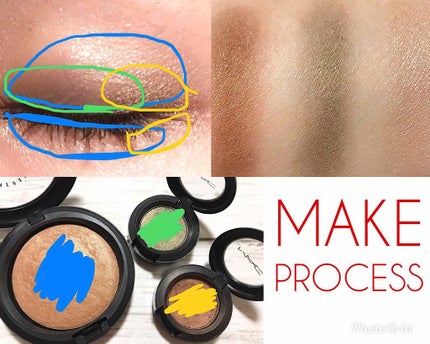 スモール アイシャドウ/M・A・C/単色アイシャドウを使ったクチコミ(3枚目)