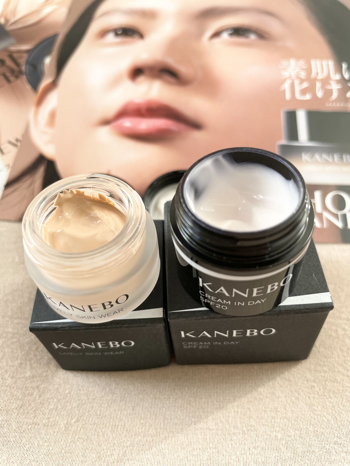 ライブリースキン　ウェア/KANEBO/クリーム・エマルジョンファンデーションを使ったクチコミ（2枚目）