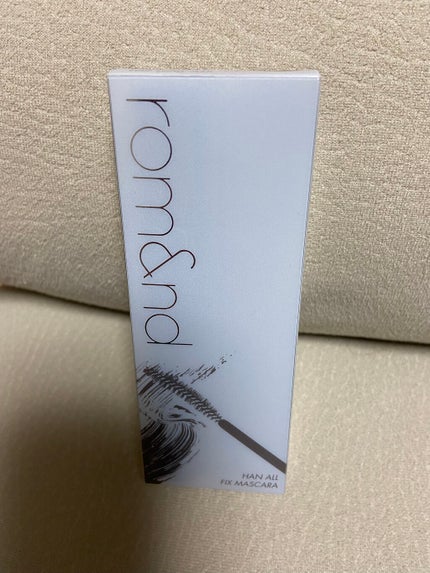 ハンオールフィックスマスカラ/rom&nd/マスカラを使ったクチコミ(1枚目)