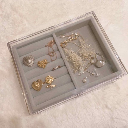 3段式クリアーケース/DAISO/その他化粧小物を使ったクチコミ(3枚目)