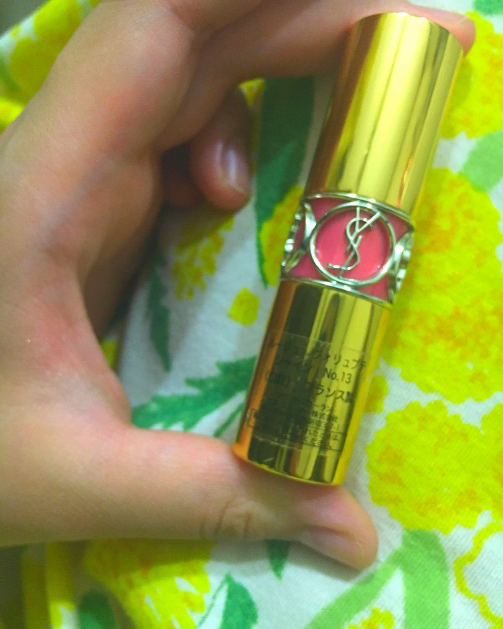 ルージュ ヴォリュプテ シャイン/YVES SAINT LAURENT BEAUTE/口紅を使ったクチコミ(2枚目)