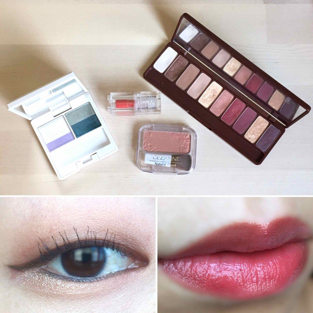 フローレスグロウ リッドテクスチャー アイシャドウ/CHICCA/アイシャドウパレットを使ったクチコミ（1枚目）