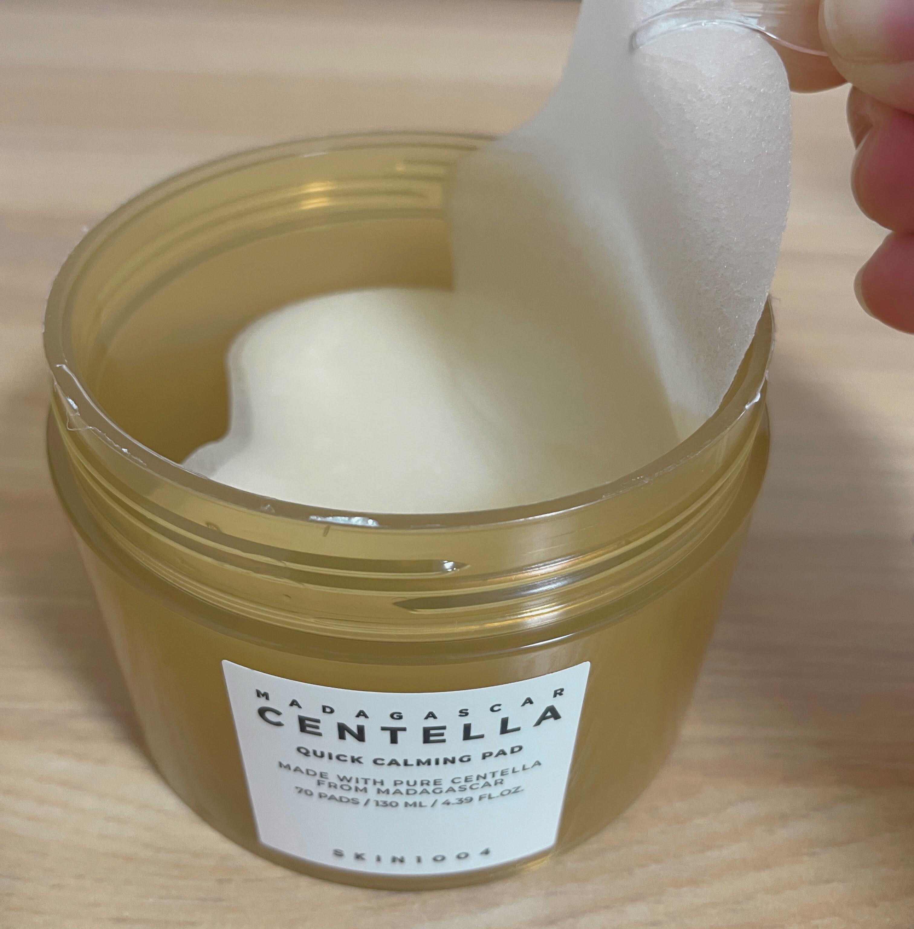 センテラ クイックカーミングパッド/SKIN1004/トナーパッドを使ったクチコミ（2枚目）