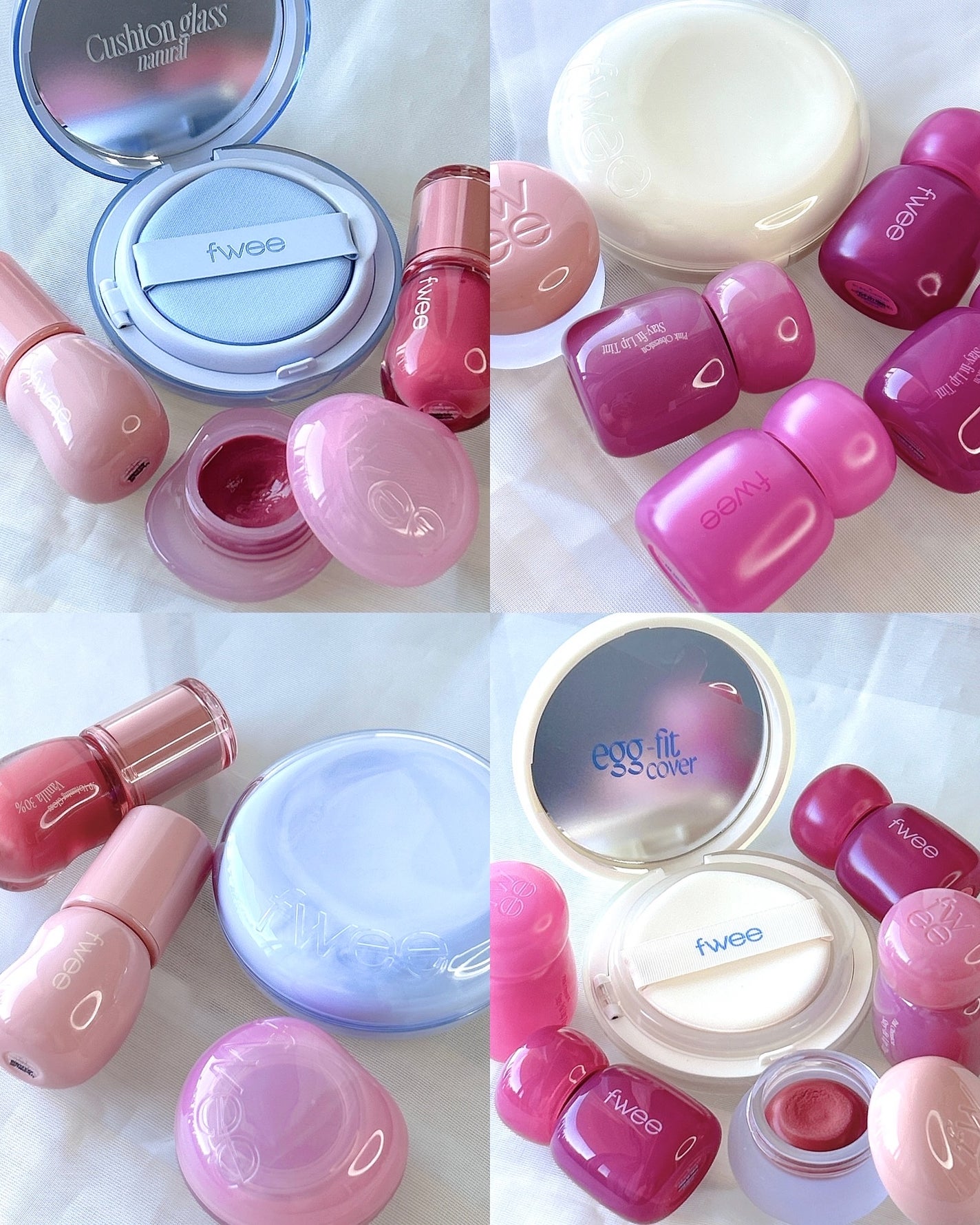 リップアンドチーク ブラーリープリンポット/fwee/口紅を使ったクチコミ(7枚目)