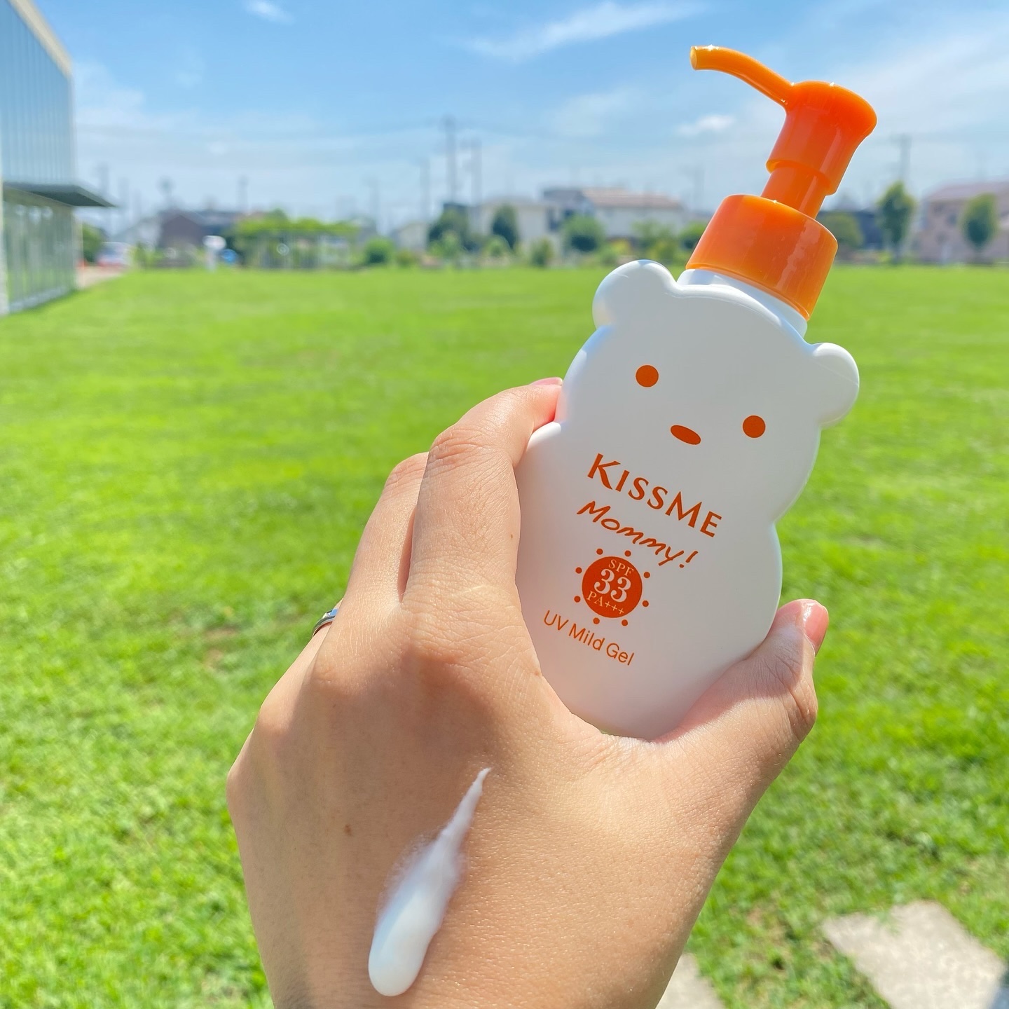 UVマイルドジェルN/マミー/日焼け止めジェルを使ったクチコミ（3枚目）