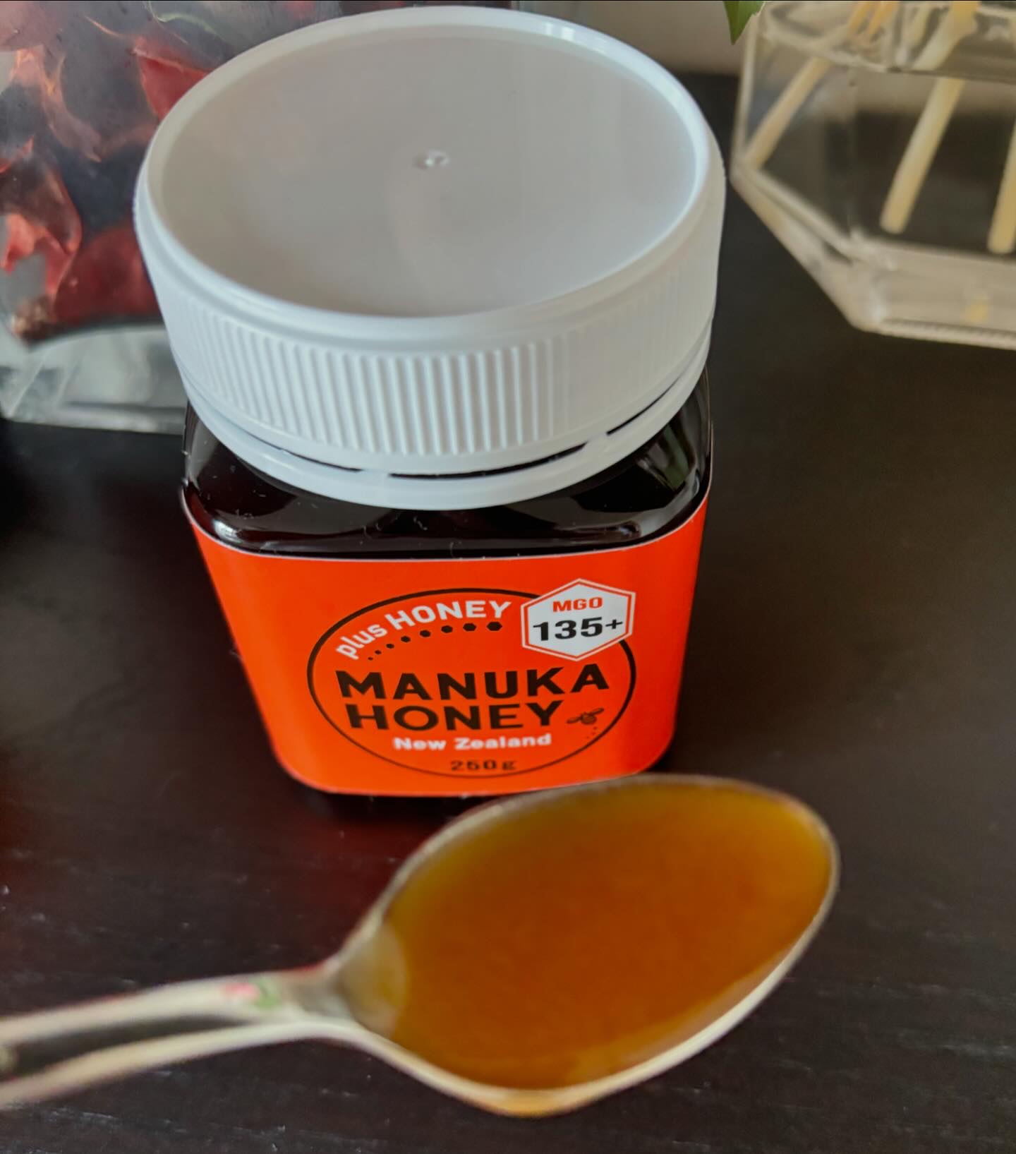 マヌカハニー MGO135+/plusHONEY/食品を使ったクチコミ（2枚目）