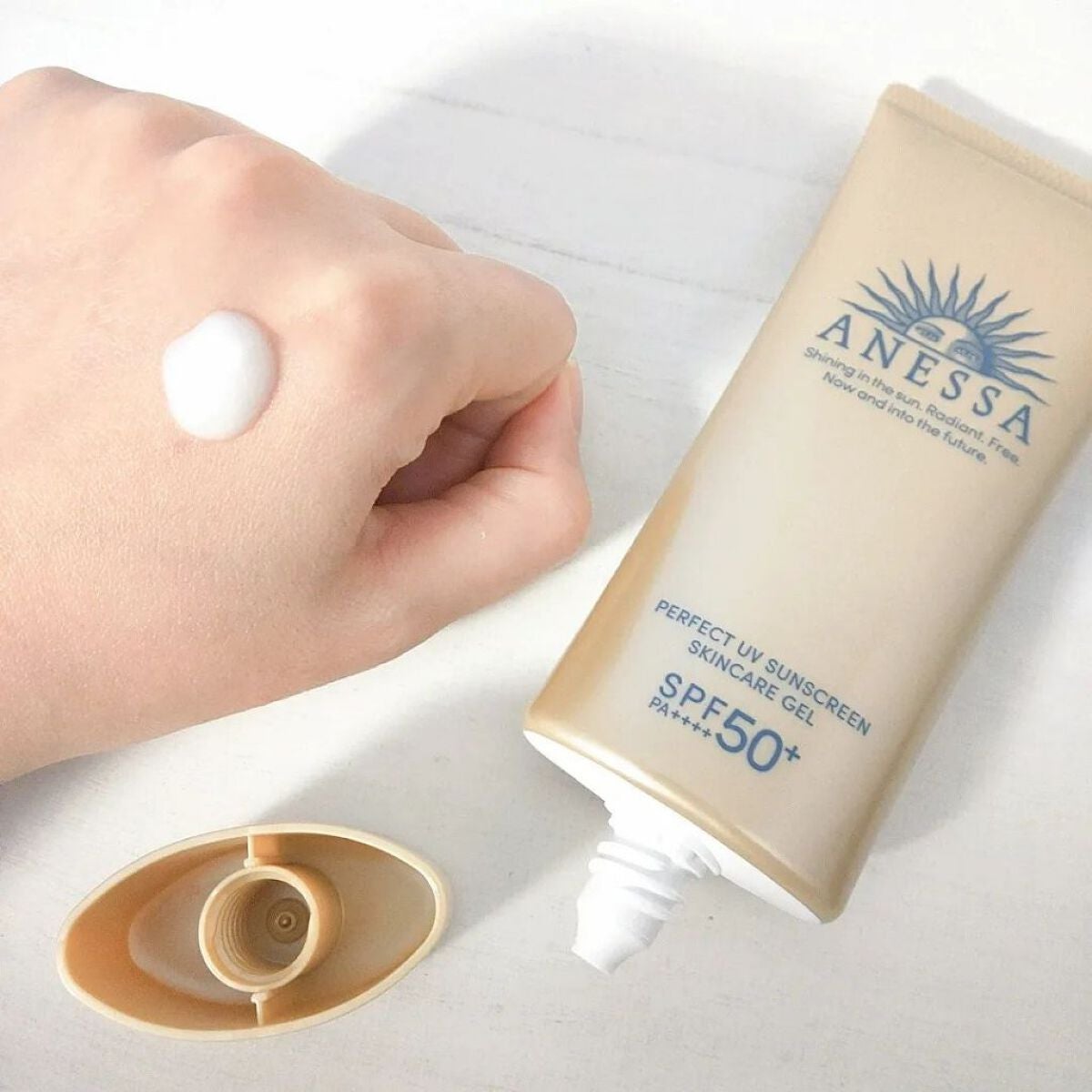 パーフェクトUV スキンケアジェル N/アネッサ/日焼け止め・UVケアを使ったクチコミ(4枚目)