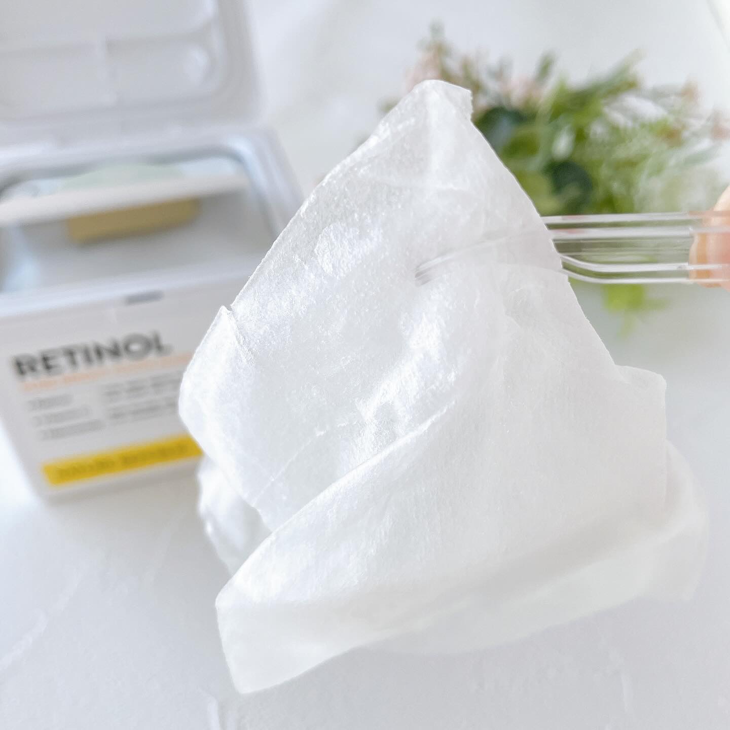 キューブマスク レチノール/ネイチャーリパブリック/シートマスク・パックを使ったクチコミ（3枚目）