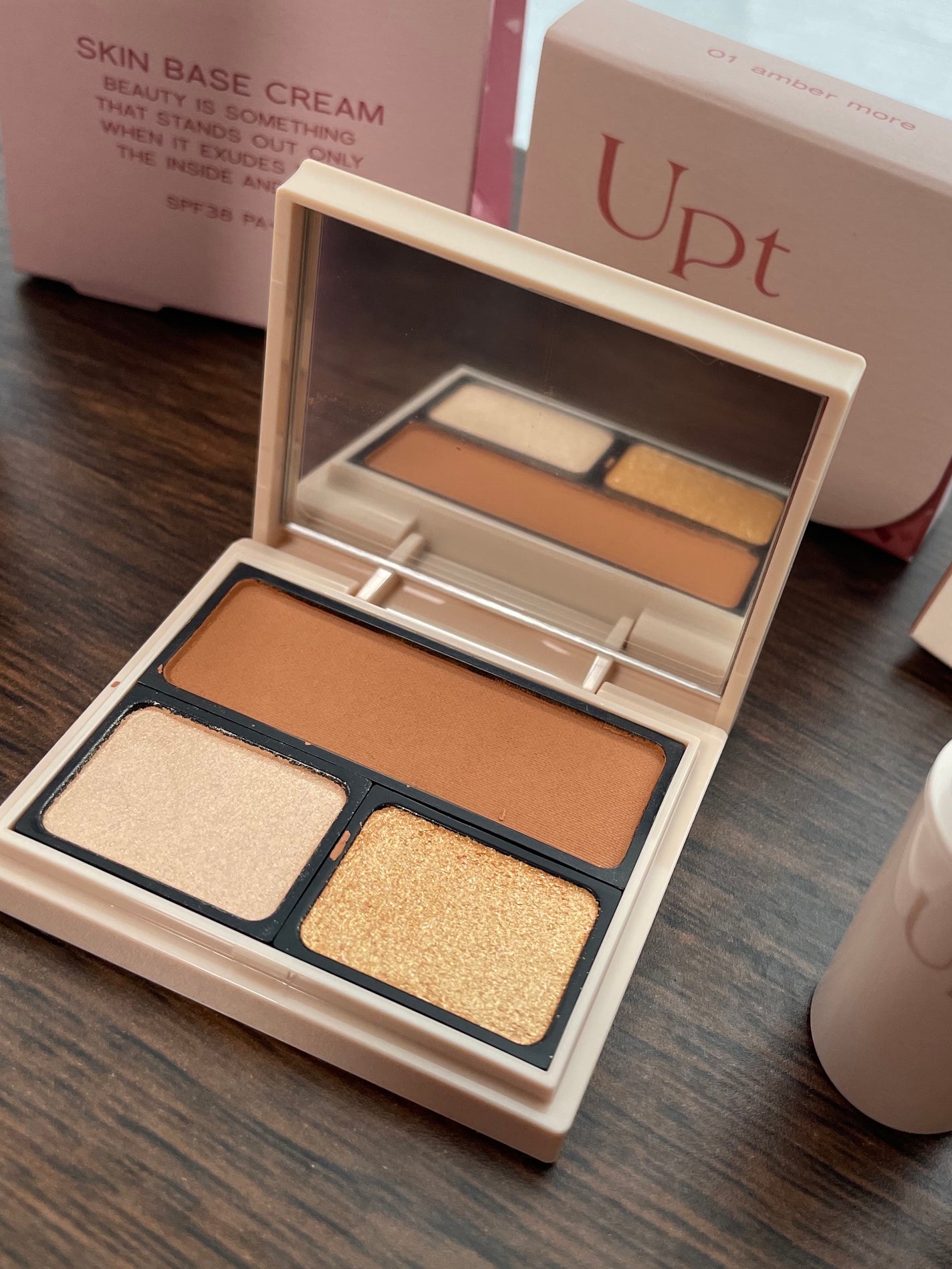 アイカラーパレット/Upt/アイシャドウパレットを使ったクチコミ(4枚目)