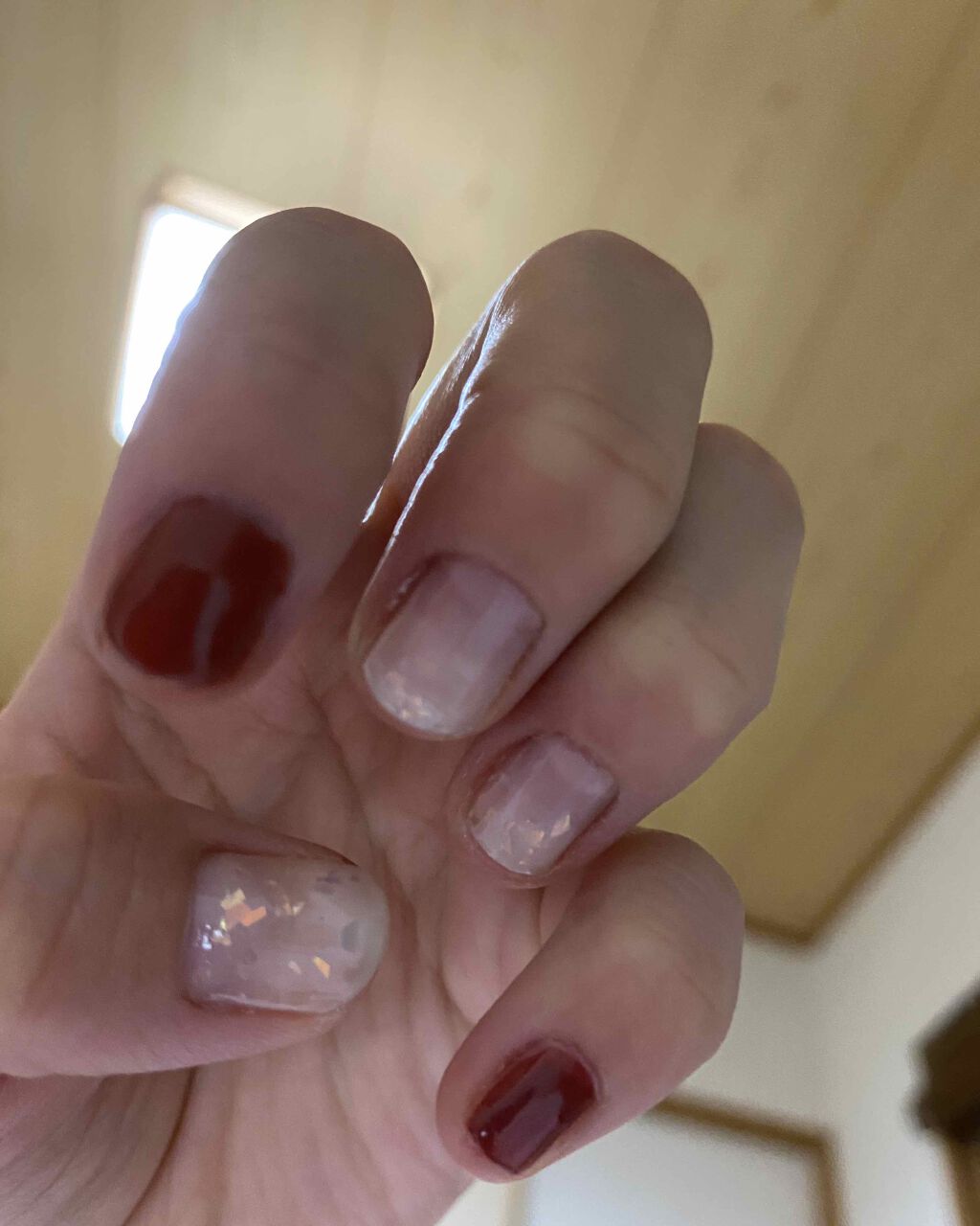 ファイバーインベースコートⅡ/デュカート/ネイルトップコートを使ったクチコミ（3枚目）