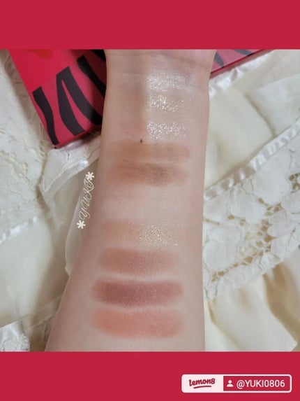 トラ十色アイシャドウパレット/COLORKEY/アイシャドウパレットを使ったクチコミ(3枚目)