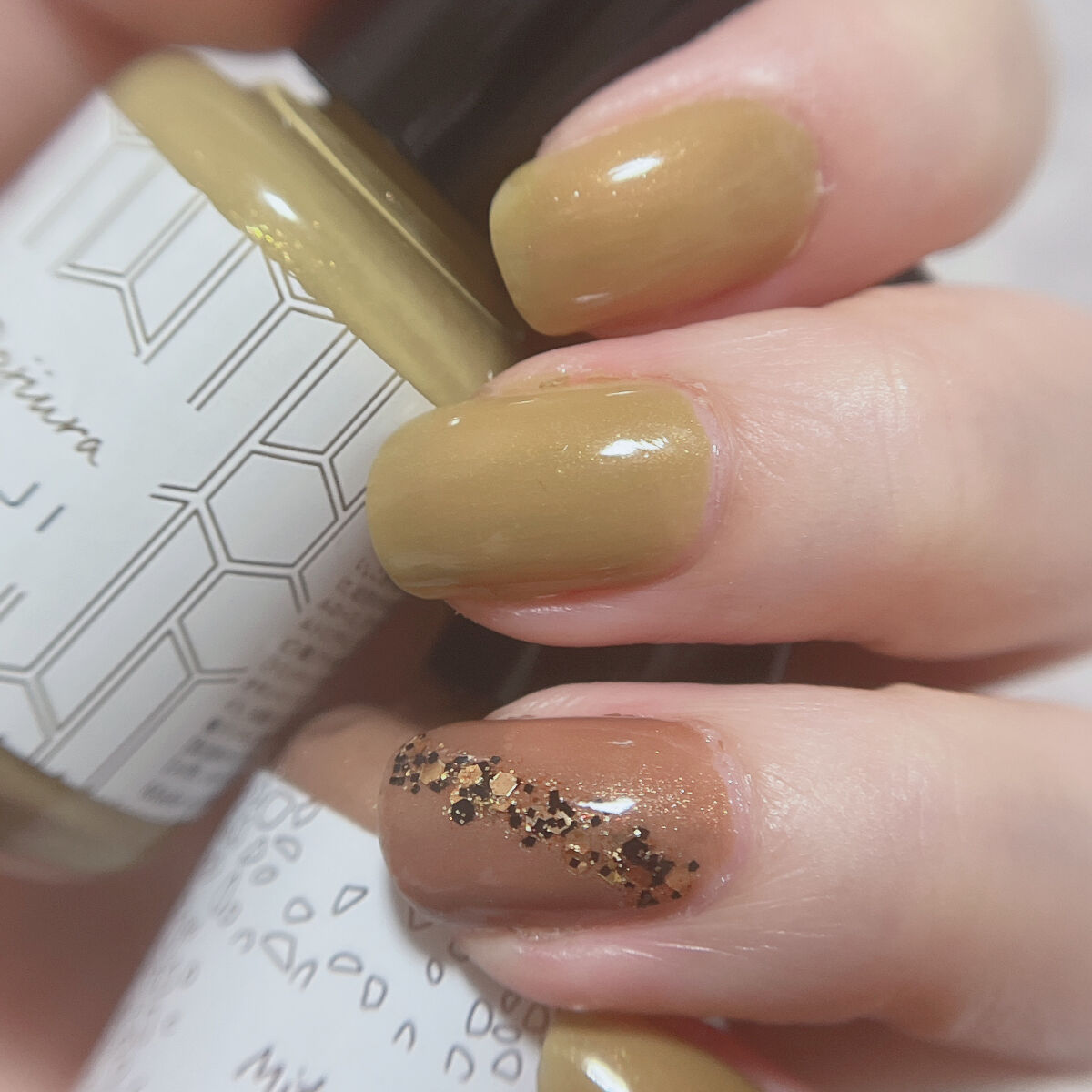 オサジ アップリフト ネイルカラー/OSAJI/マニキュアを使ったクチコミ（2枚目）