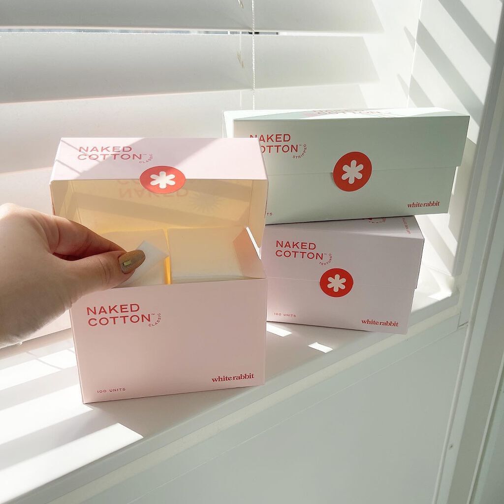 NAKED COTTON CLASSIC/White Rabbit/コットンを使ったクチコミ(2枚目)