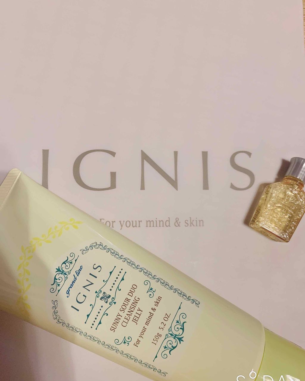 サニーサワー デュオ クレンジング ジェリー/IGNIS/クレンジングジェルを使ったクチコミ（1枚目）