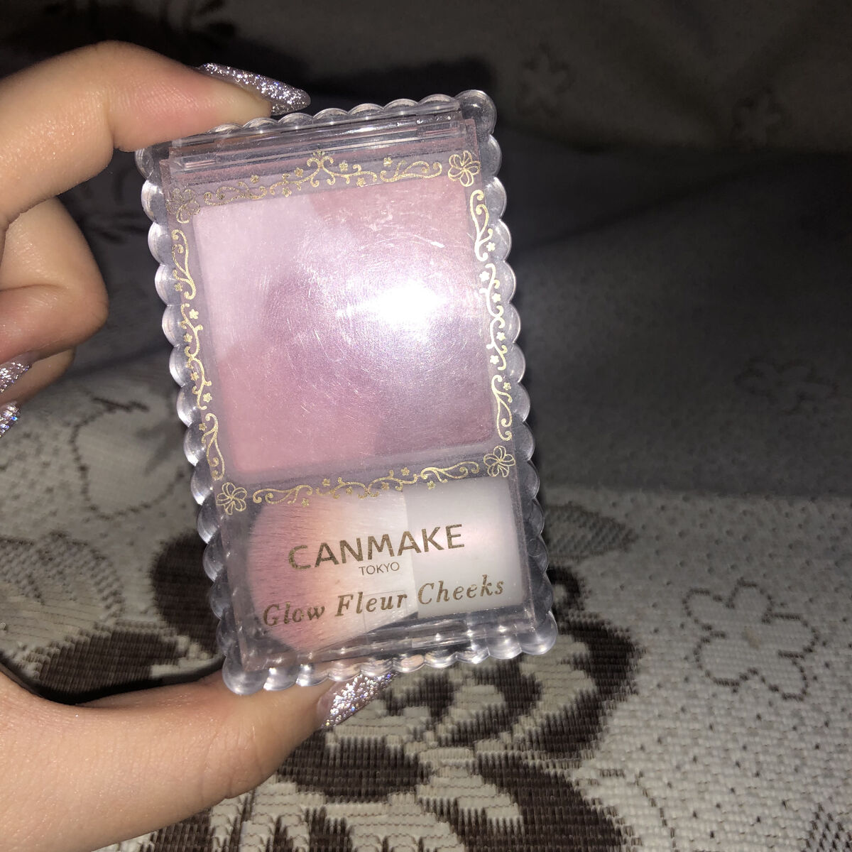 グロウフルールチークス/キャンメイク/パウダーチークを使ったクチコミ（2枚目）