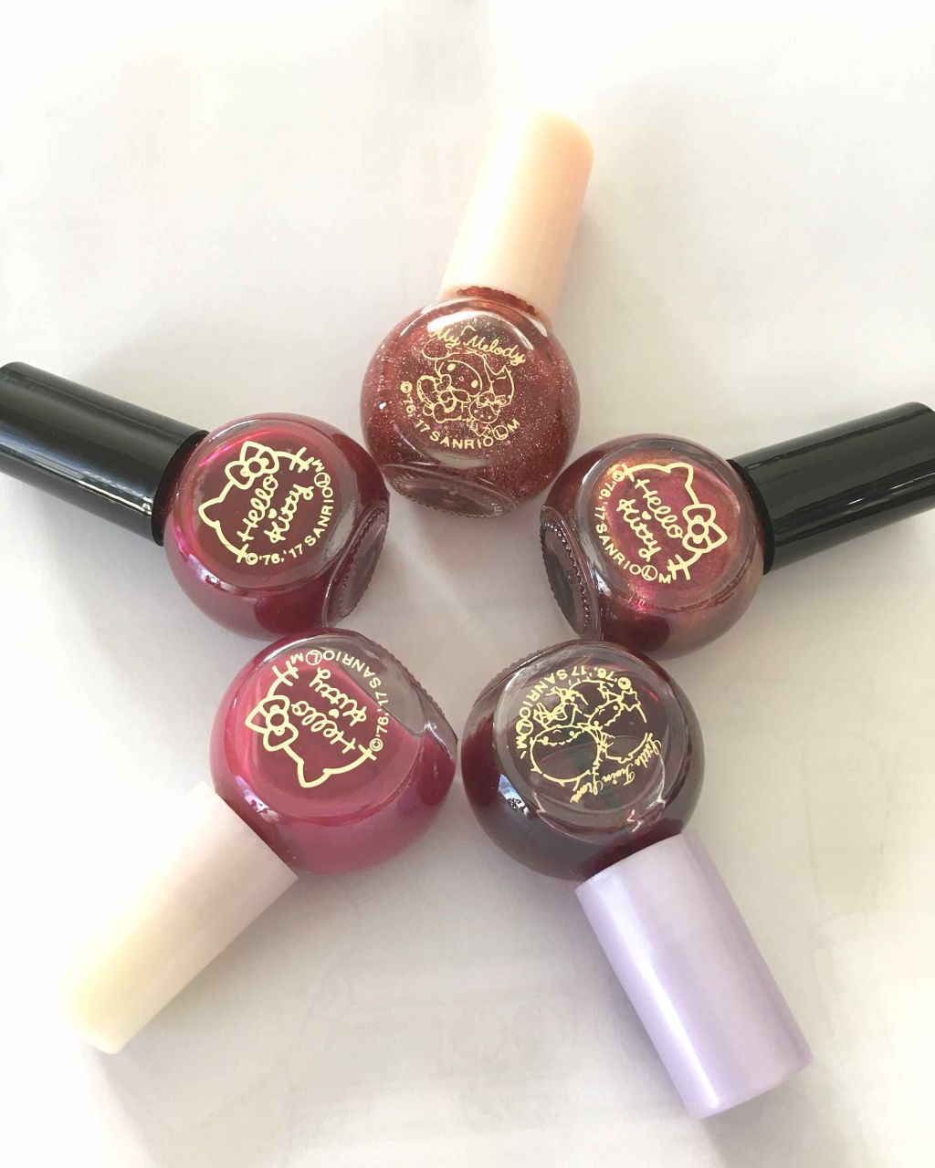 サンリオネイル/DAISO/マニキュアを使ったクチコミ(2枚目)