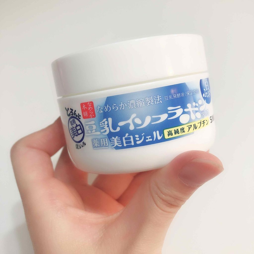 とろんと濃ジェル 薬用美白/なめらか本舗/オールインワン化粧品を使ったクチコミ（1枚目）