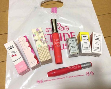 あかり on LIPS 「お年玉でエチュードハウスで爆買いしてきました～😆💕ずっと爆買い..」（1枚目）