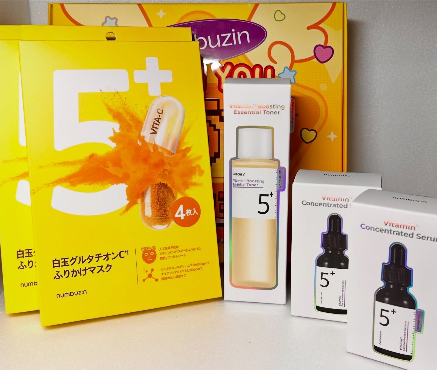 5番 白玉グルタチオンＣ美容液/numbuzin/美容液を使ったクチコミ（3枚目）