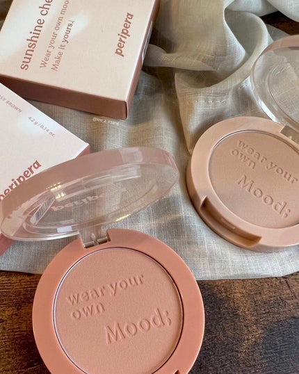 ピュア ブラッシュド サンシャイン チーク/PERIPERA/パウダーチークを使ったクチコミ(8枚目)