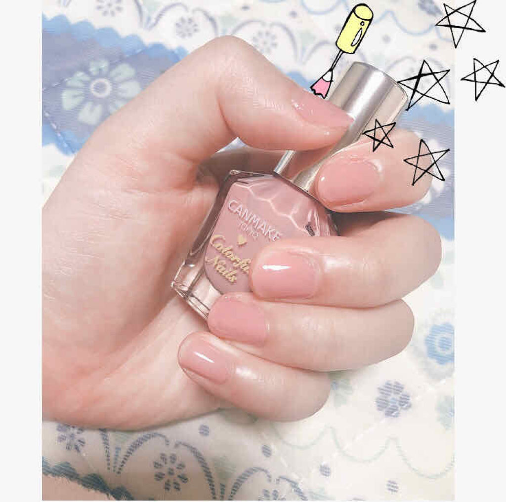 カラフルネイルズ/キャンメイク/マニキュアを使ったクチコミ（2枚目）