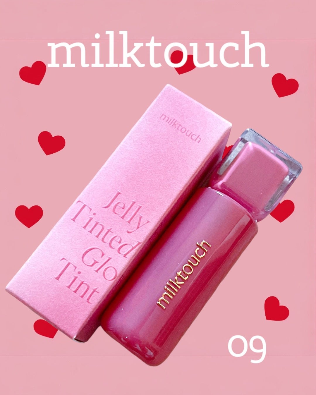ジェリーフィットティンティッドグロウティント/Milk Touch/リップティントを使ったクチコミ(1枚目)