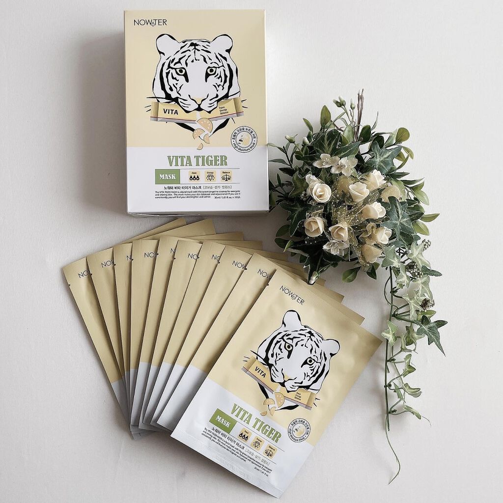 ビタタイガーマスク/NOWATER/シートマスク・パックを使ったクチコミ(1枚目)