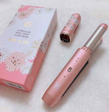試してみた カール ストレート 2way ヘアアイロン ポール ジョー コラボ ヴィダルサスーン Lips