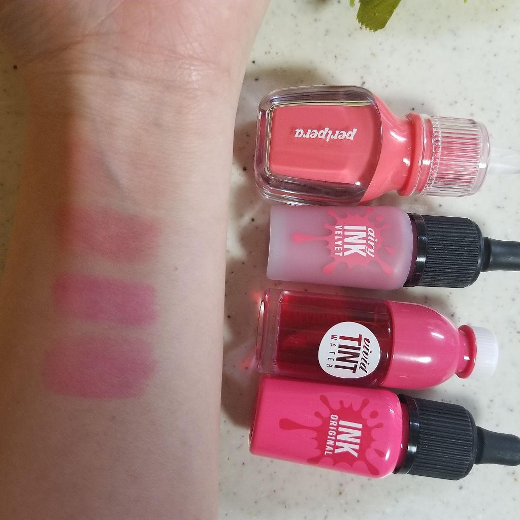 ティントウォーター/PERIPERA/口紅を使ったクチコミ(3枚目)