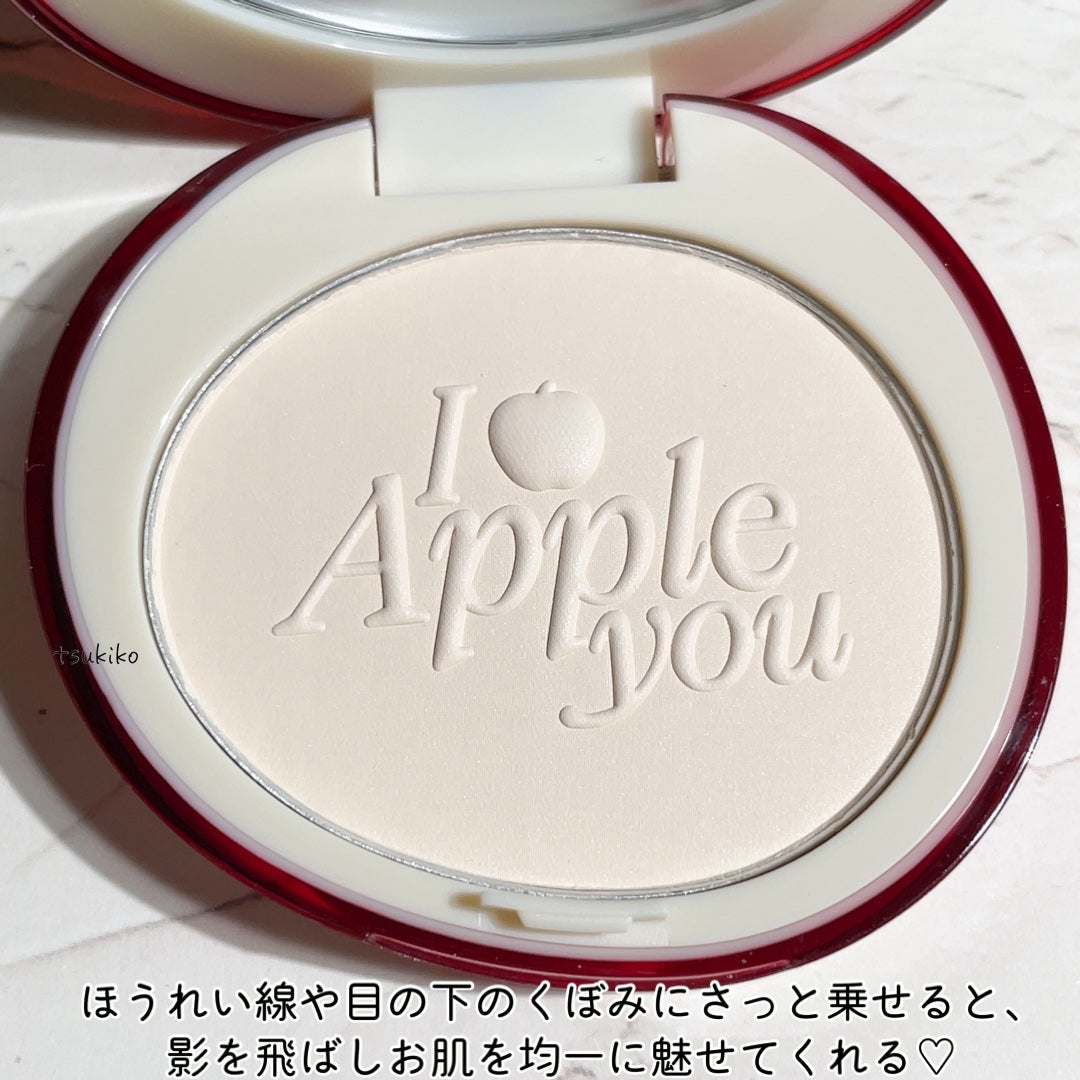 APPLE YOU ニュアンスグロウパウダー/Joocyee/パウダーチークを使ったクチコミ(5枚目)