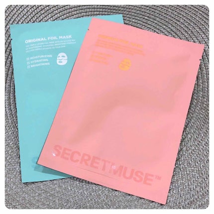 シークレットミューズ プレミアムフォイルマスク/SECRET MUSE/シートマスク・パックを使ったクチコミ(1枚目)