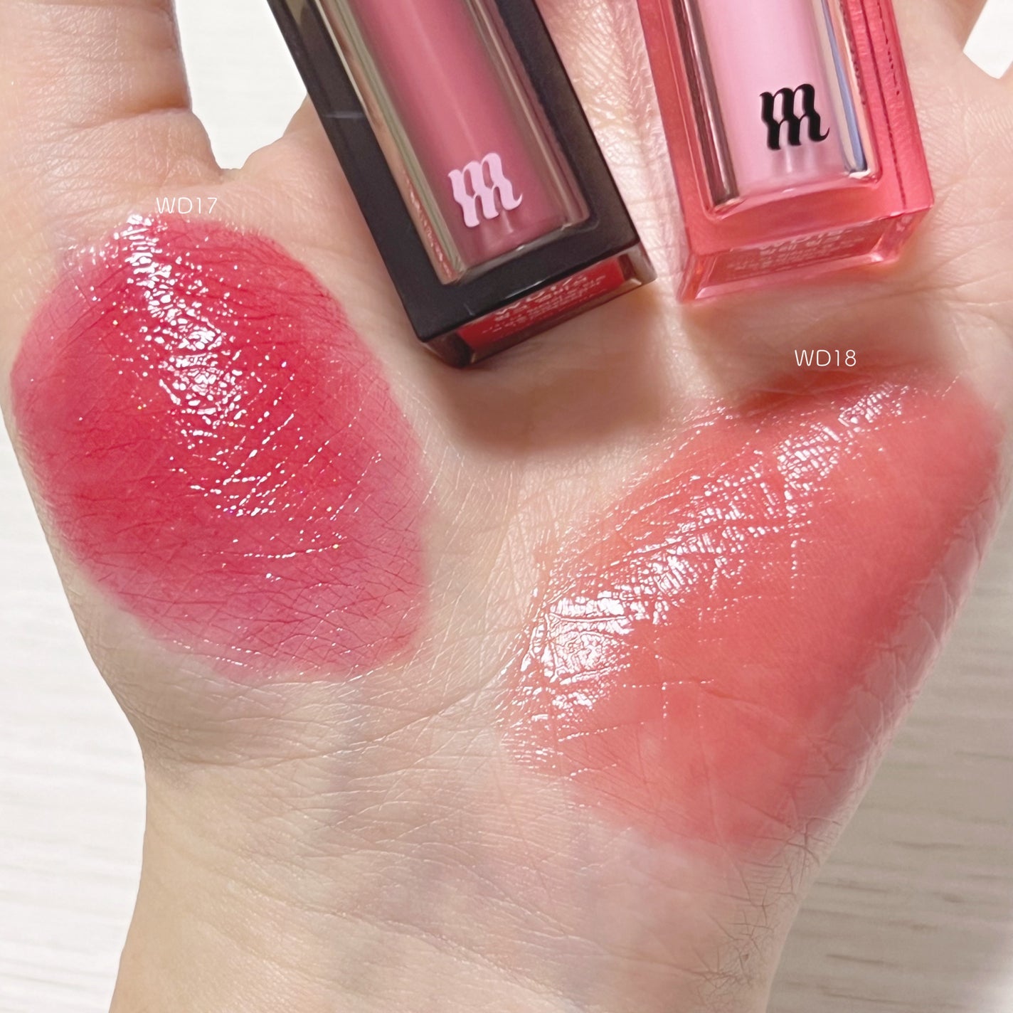 ザ ウォータリーデューティント/MERZY/リップティントを使ったクチコミ(3枚目)