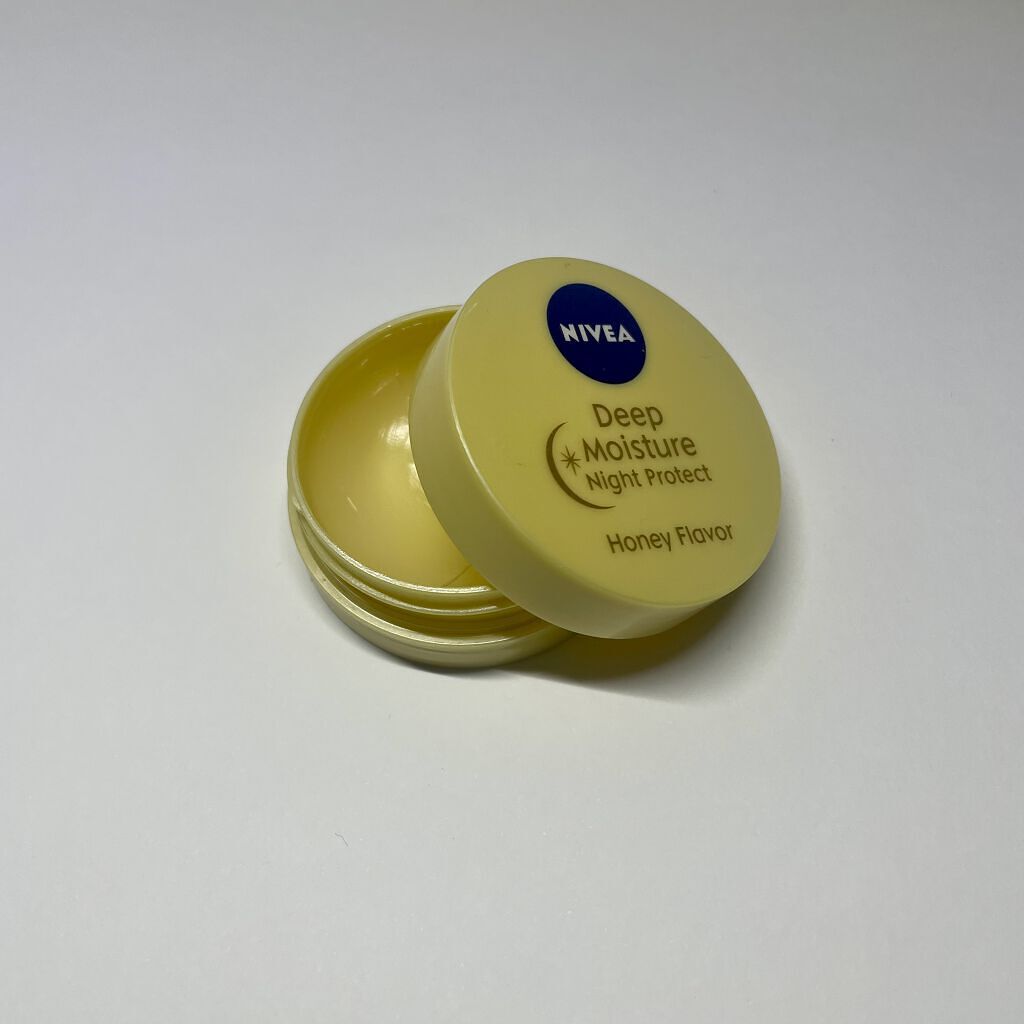 ディープモイスチャーナイトプロテクト はちみつの香り/ニベア/リップマスクを使ったクチコミ（2枚目）