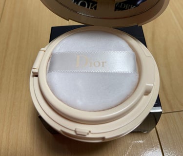 ディオールスキン フォーエヴァー クッション パウダー/Dior/ルースパウダーを使ったクチコミ（4枚目）