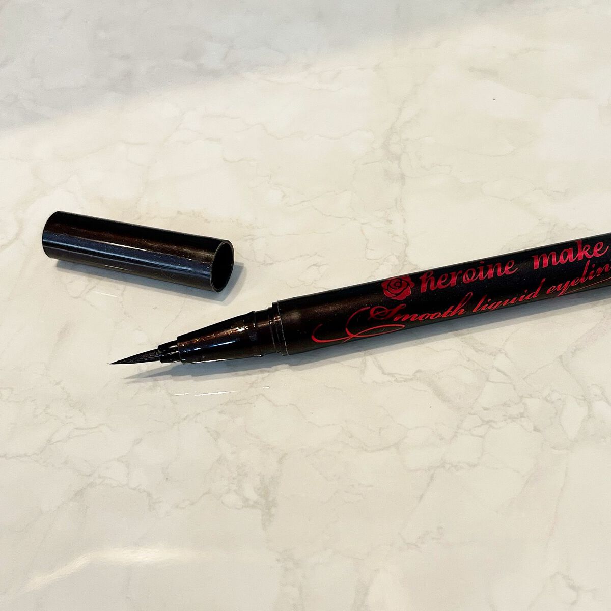 スムースリキッドアイライナー スーパーキープ/ヒロインメイク/リキッドアイライナーを使ったクチコミ(1枚目)