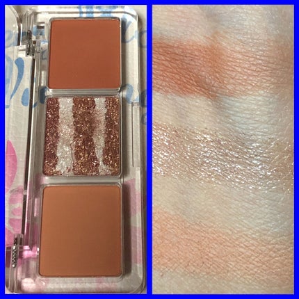 3色フローラアイパレット/LEEMEMBER/アイシャドウパレットを使ったクチコミ(3枚目)