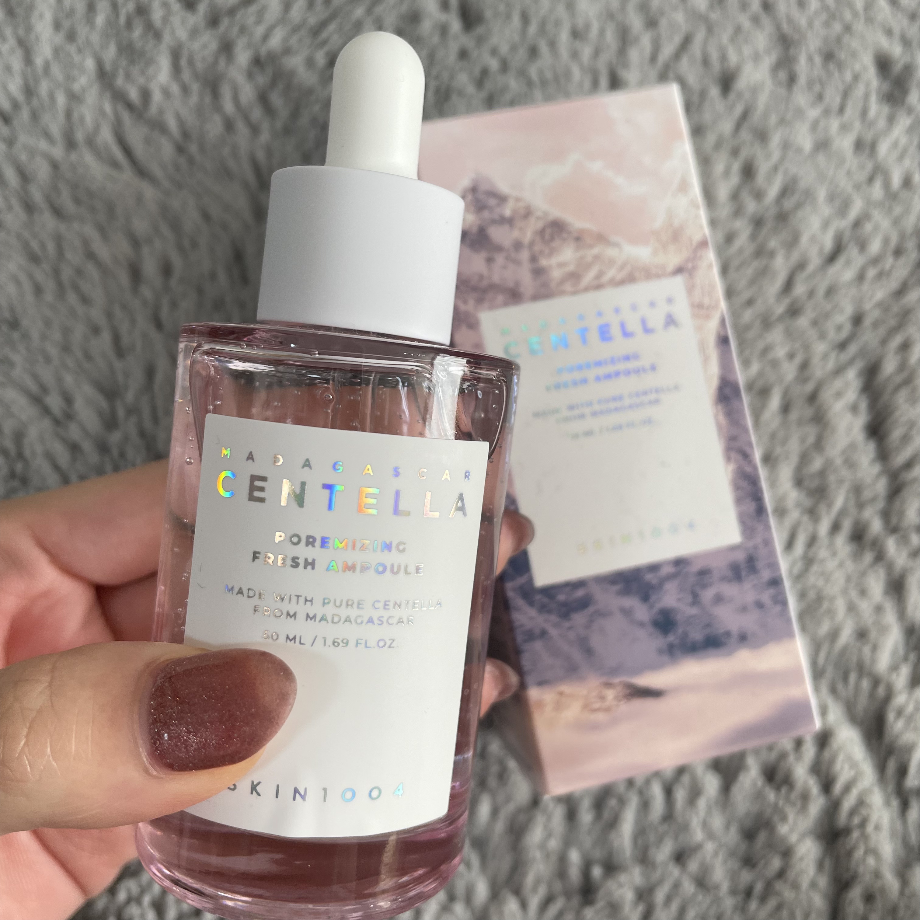 ポアマイジング フラッシュ アンプル/SKIN1004/美容液を使ったクチコミ（1枚目）