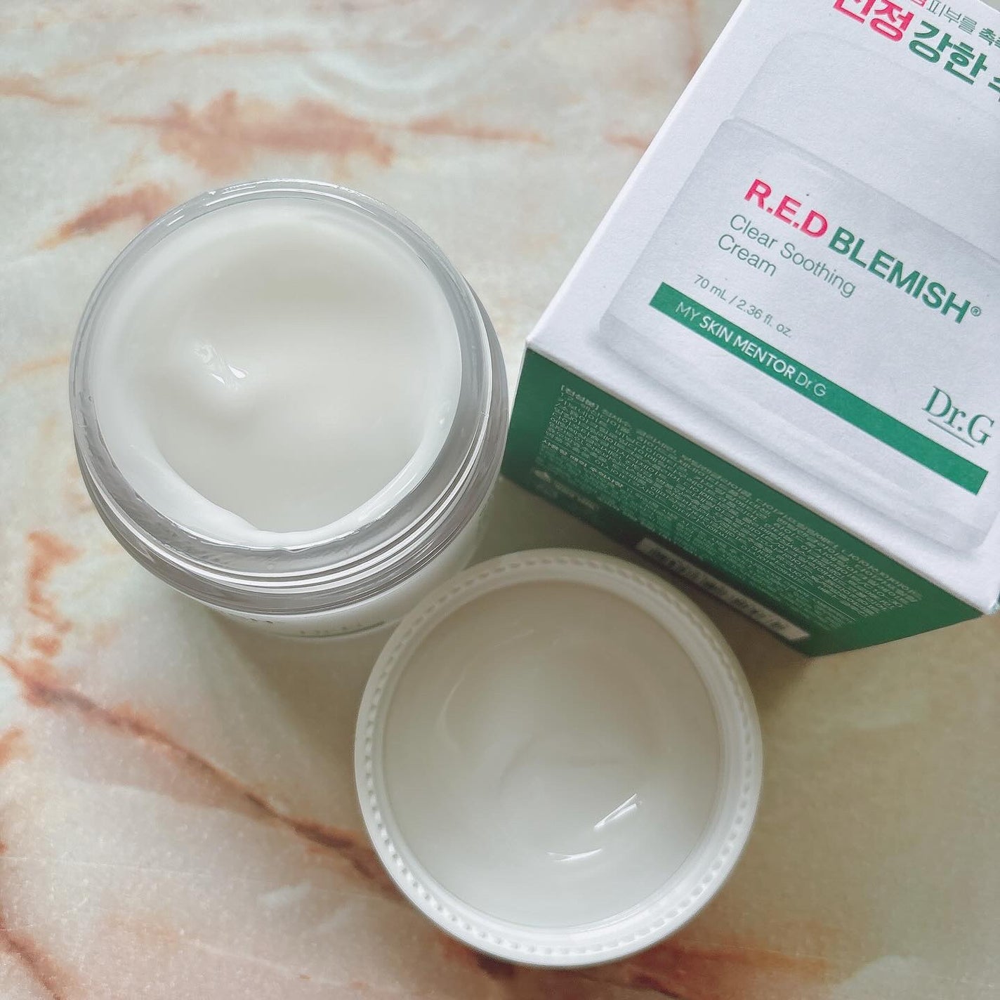 レッドブレミッシュ クリアスージングクリーム/Dr.G/フェイスクリームを使ったクチコミ(2枚目)