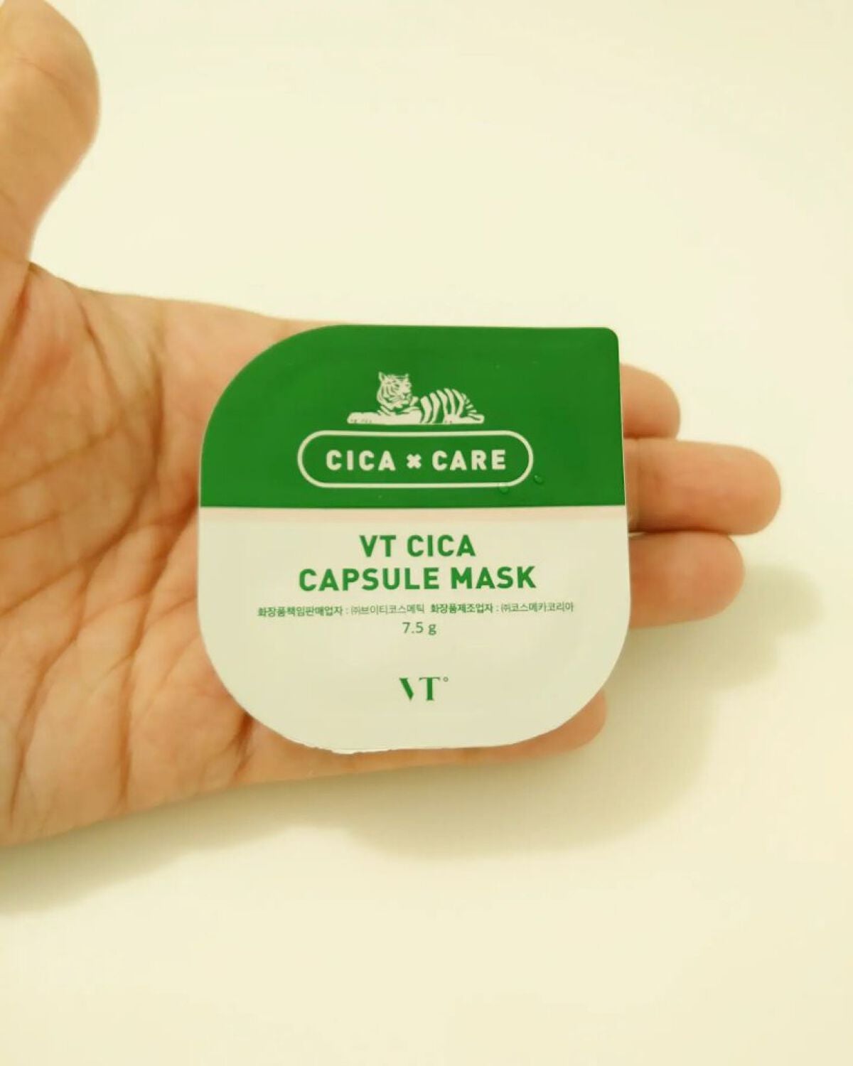 CICA カプセルマスク/VT/洗い流すパック・マスクを使ったクチコミ(2枚目)