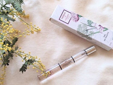 L'OCCITANE エルバブランシュ オードトワレのクチコミ「爽やかでフレッシュな香りのブーケ🥀
【エルバブランシュ　オードトワレ】by ロクシタン

ロク.....」（1枚目）