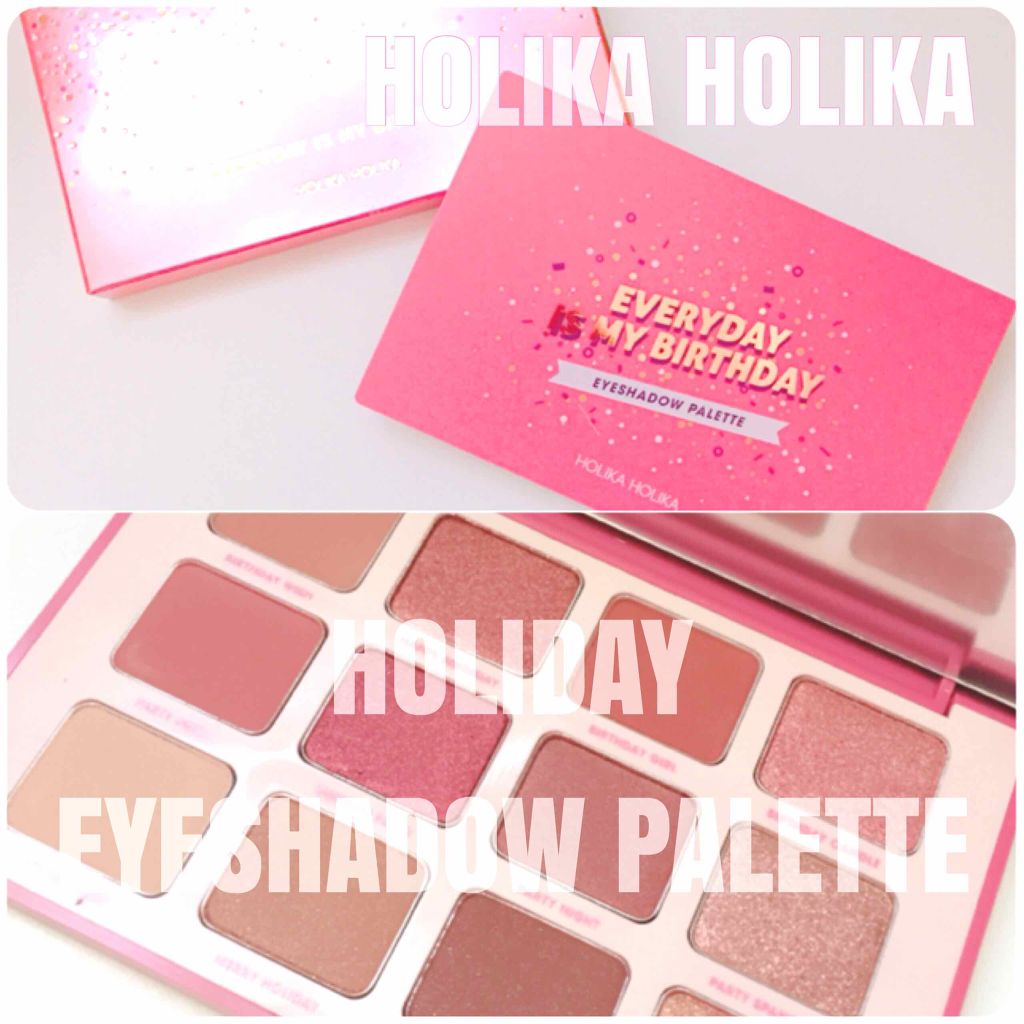 ピースマッチング12色シャドウパレット 2018 F/W/HOLIKA HOLIKA/アイシャドウパレットを使ったクチコミ(1枚目)