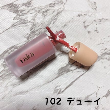 フルーティーグラムティント/Laka/リップティントを使ったクチコミ(2枚目)
