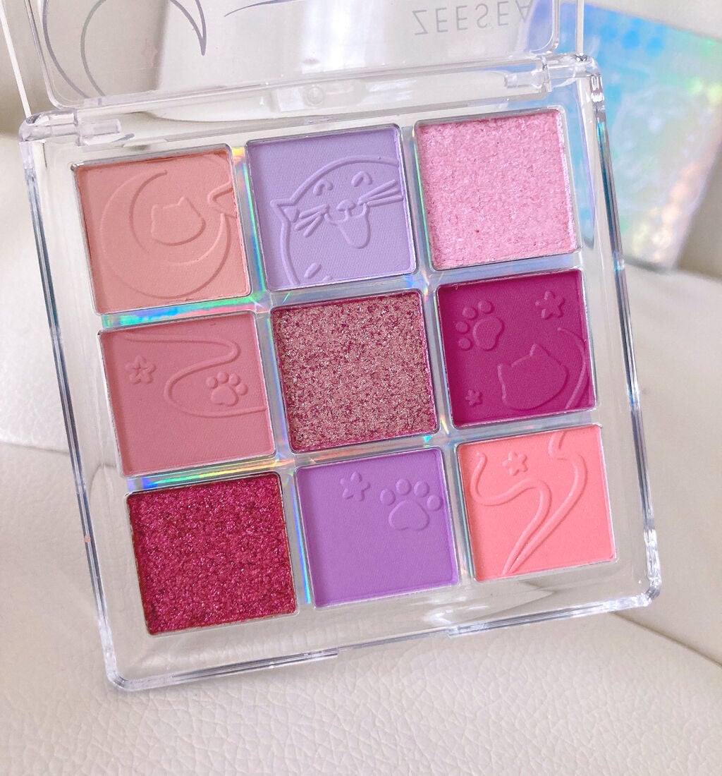 クォーツ 9色アイシャドウパレット(ドリームランドアイシャドウ)/ZEESEA/アイシャドウパレットを使ったクチコミ(9枚目)