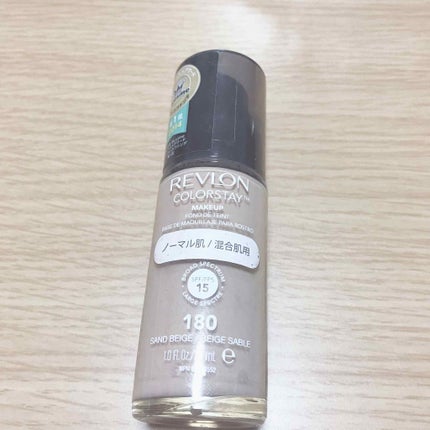カラーステイ メイクアップ/REVLON/リキッドファンデーションを使ったクチコミ(1枚目)