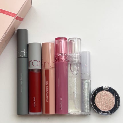 ジューシーラスティングティント/rom&nd/リップティントを使ったクチコミ(4枚目)