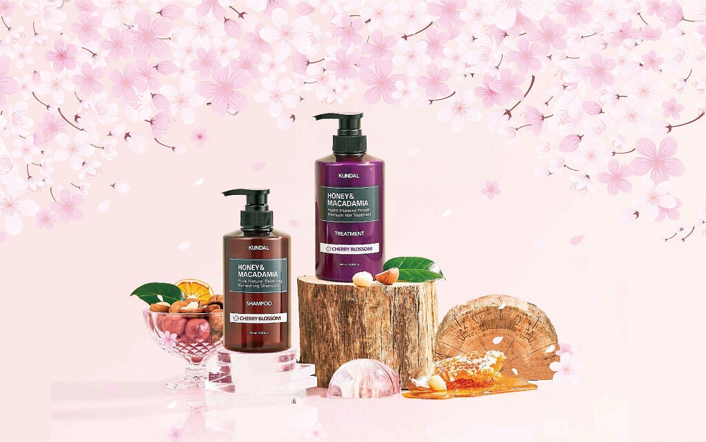 シャンプー&トリートメントセット CB(チェリーブロッサムの香り) KUNDAL